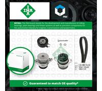 INA 530 0166 30 Water pump and timing belt kit