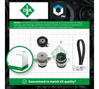 INA 530 0167 30 Water pump and timing belt kit