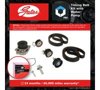 GATES KP45565XS Water pump and timing belt kit