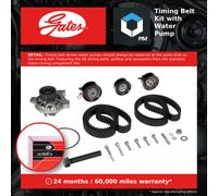GATES KP85323XS-1 Water pump and timing belt kit