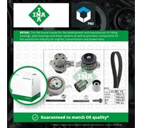 INA 530 0699 31 Water pump and timing belt kit