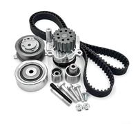 Timing Belt Water Pump Kit For Skoda Seat 1.6 2.0L, OEM KP25649XS-1 5649XS, Metal Alloy Engine Component Full Set