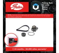 Gates KP15245 Water Pump & Timing Belt Kit Fits Audi 90 100 200 Coupe Quattro