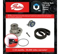 GATES KP15310XS Water pump and timing belt kit