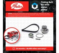 GATES KP15310XS Water pump and timing belt kit