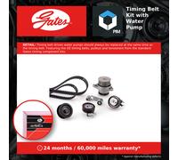 GATES KP25565XS-2 Water pump and timing belt kit