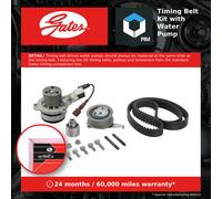 Timing Belt & Water Pump Kit KP65678XS-1 Gates Set 5678XS 788313434 Quality New