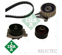 INA 530 0227 30 Water pump and timing belt kit