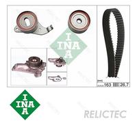 INA 530 0268 30 Water pump and timing belt kit