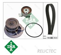 Timing Belt + Water Pump Set Opel Vauxhall Chevrolet Holden Daewoo:KADETT E