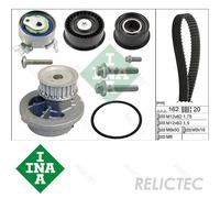 Timing Belt + Water Pump Set Vauxhall Opel Chevrolet Holden:ASTRA G,Mk IV 4