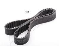 Timing belt with rounded tooth profile 40-0H-014 ASHIKA for HYUNDAI LANTRA Mk II