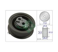 Timing Cam Belt Tensioner Pulley INA for A3 A4 Golf TT Passat Octavia Leon Sciro