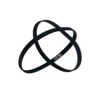 Timing Chain 2pcs 3D Printer GT2 Rubber Timing Belt 6mm Closed Loop192 194 196 198 200 202 204 206 208 210 212 214 216 218 220mm(2GT-192mm)