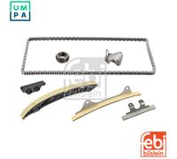 Febi Bilstein 108346 Timing Chain Set for Camshaft, with Slide Rails and Chain Tensioner, 1 Piece