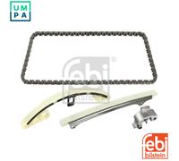 Febi Bilstein 109053 Timing Chain Set for Camshaft, with Slide Rails and Chain Tensioner, 1 Piece