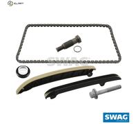 Fits SWAG 30 94 9517 Chain set 150z +tensioner +slides +shackles VW-Audi
