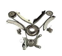 Timing Chain Kit Compatible for LIBERTY 2002-2013 3.7L 1500 5019423AD 5019423AC Replacement Engine Overhaul Timing Kit Set Tensioner(5019423AD)