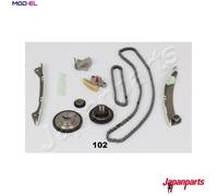 Timing chain kit Simplex KDK-102 JAPANPARTS for NISSAN QASHQAI I TIIDA Hatchback