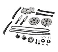 Timing Chain Oil Pump Kit Cam Phasers Solenoid 5.4L 3V Compatible With F150 2004 2005 2006 2007 2008