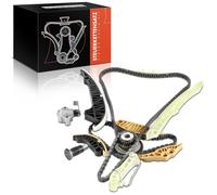 Timing Chain Set Timing Chain Compatible with A-m-a-r-o-k Beetle CC EOS Golf M-u-l-t-i-v-a-n P-a-s-s-a-t S-c-i-r-o-c-o S-h-a-r-a-n T-i-g-u-a-n Transporter V 2004-2021