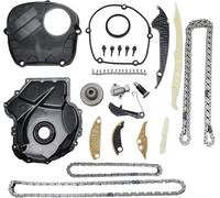 Timing Chain Set With Upper Front Timing Cover Fit For Audi Q5 A4 S4 TT A3 A6 Volkswagen Jetta Golf Passat Scirocco Eos Sharan Amarok Beetle 1.8T 2.0T 2006-2017 06H 109 509 Q 06H 109 469 T