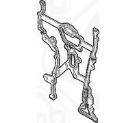 Vauxhall Corsa Elring Oil Pump Timing Chain Cover Gasket 55561181