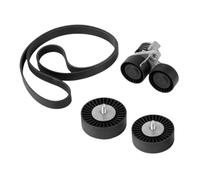 Timing drive belt Compatible With BMW For N54 335i 135i Drive Belt Pulley Tensioner Kit OEM 4PCS 11287628652 11287563927 11287556251 11287557851