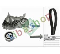 TIMING SET BELT + PULLEY + WATER PUMP FITS DACIA SUPERNOVA RENAULT KANGOO