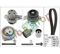 TIMING SET BELT + PULLEY + WATER PUMP FITS MAN TGE SKODA SCALA VW CRAFTER
