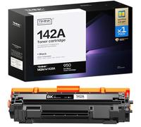 Timink 142A Black Toner Cartridge with Chip Replacement for HP 142A 142X W1420A W1420X Toner Compatible with HP LaserJet M110w M110 LaserJet MFP M140w M140 M139w M139 (1 Black, with Chip)