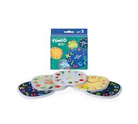 TIMIO Disc Set # 3: 5 Audio Discs for the TIMIO Player | Learn 12 Fairy Tales Vol. 1, the Time, Vegetables, Alphabet A-L, Alphabet M-Z | 8 Languages included | Learning Toy from 2 - 6 years
