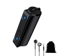 Timisea 64 GB Dictaphone Mini Voice Recorder with 3000 mAh Battery, One-Touch Recording, Voice Activation, Listening Device for Meetings, Interviews, Lectures and Conferences