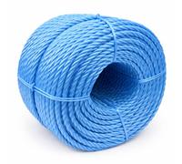Timko Ropes Blue Rope Polypropylene Strong Poly General Purpose Rope - 16mm X 30Metres