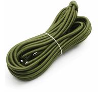 Timko Ropes Olive Green Bungee Cord - 5M / 16Ft Of 10 mm Bungee Rope, Shock Cord, Bungee Strap, Elastic Rope, Tie Down - Stretch At Least 100%