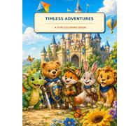 Timless Adventures - A Fun Coloring Book: Creative Coloring Pages with Cute Animals, Fantasy Adventures, Nature & Fun Activities for Boys and Girls (Kindermalbuch)