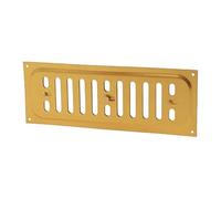Timloc 1220BA Brass 9x3 Metal Internal Hit and Miss Louvre Vent Anodised