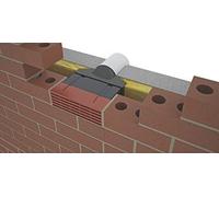Timloc 6500 Assembled Ducting 100mm to Airbrick Adaptor Set with Terracotta Air Brick