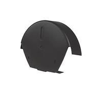 Timloc 99136 Black Dry Fix Verge System for Profiled Roof Tiles-Round Ridge Cap