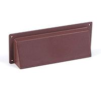 Timloc ABC93BR 9" x 3" Brown Air Brick Hooded Cowl Cover Surface Mounted for Openings Air Bricks, Grilles & Air Vents