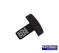 TIMCO Timloc Black Ambi-Verge Eaves Starter