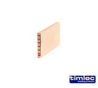 Timloc Cavity Wall Weep Vent - 65 x 10 x 100mm - Buff