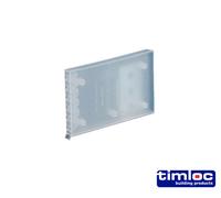 Timloc Cavity Wall Weep Vent - 65 x 10 x 100mm - Clear