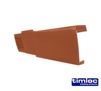 Timloc Dry Fix Verge for Profiled Tile - Left Hand Unit - Terracotta