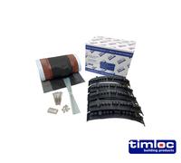 Timloc Dry Ridge Kit 6m Integrated Clips - Black