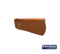 Timloc Interlocking Plain Dry Verge Unit 52 x 281 x 138mm - Terracotta