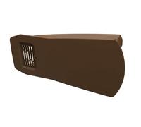 Timloc Interlocking Plain Tile Dry Verge System - Universal Dry Fix Verge for Concrete Interlocking Plain Tiles, Maintenance-Free Roofline Protection, BS5534 & BS8612 Compliant (Brown)