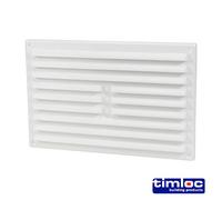 Timloc LOC1211W Louvre Grille Vent - White - 1211W 242 X 165 Bag 1