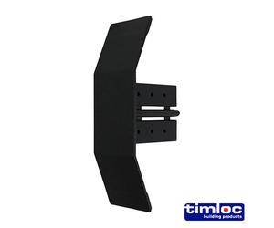 Timloc LOC99154 Dry Verge Eaves Starter - Black - 99154 155 X 105 Bag 1