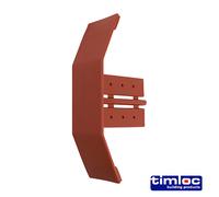 Timloc LOC99156 Dry Verge Eaves Starter - Terracotta - 99156 155 X 105 Bag 1